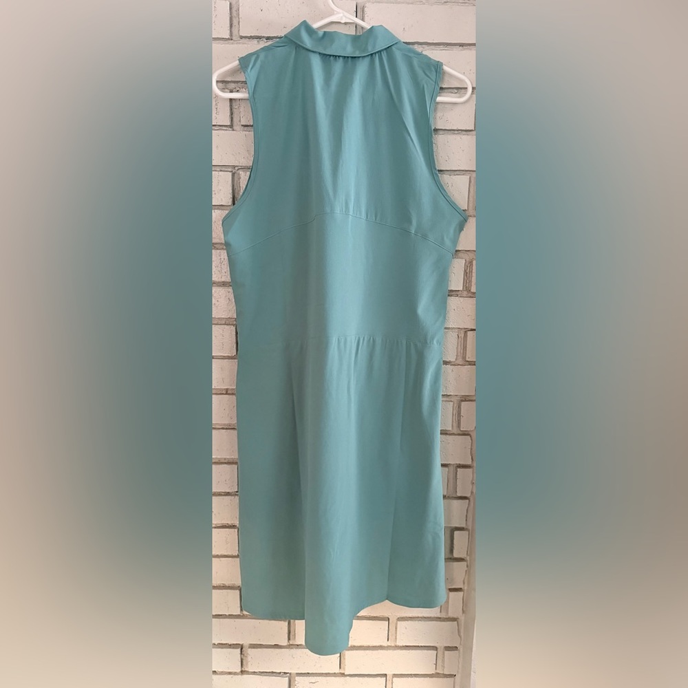 PUMA Golf Dress Women’s Sleeveless Quarter Zip Athletic Performance Teal Active - Picture 7 of 11
